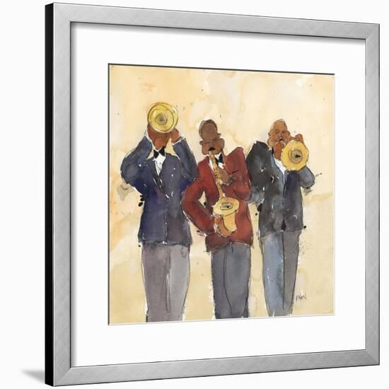 Jazz Trio I-Samuel Dixon-Framed Art Print