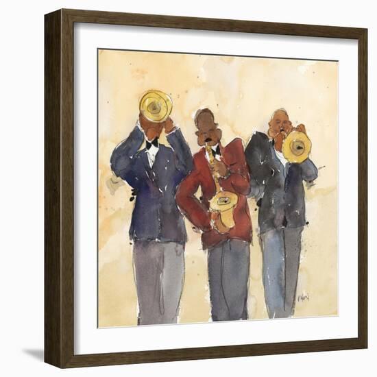 Jazz Trio I-Samuel Dixon-Framed Art Print