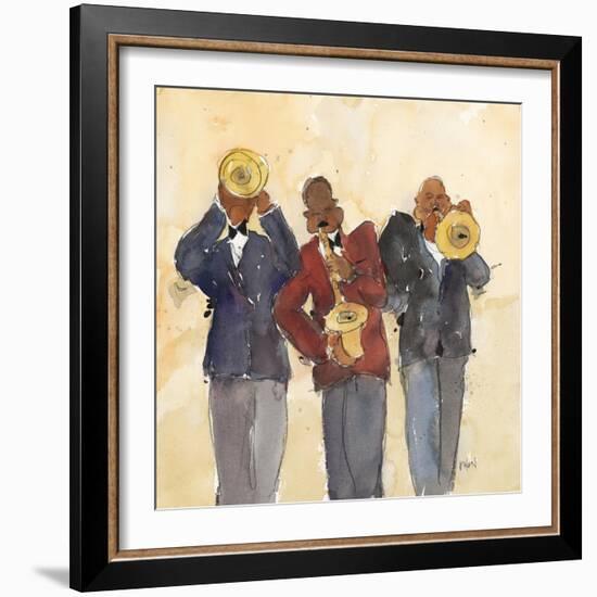 Jazz Trio I-Samuel Dixon-Framed Art Print