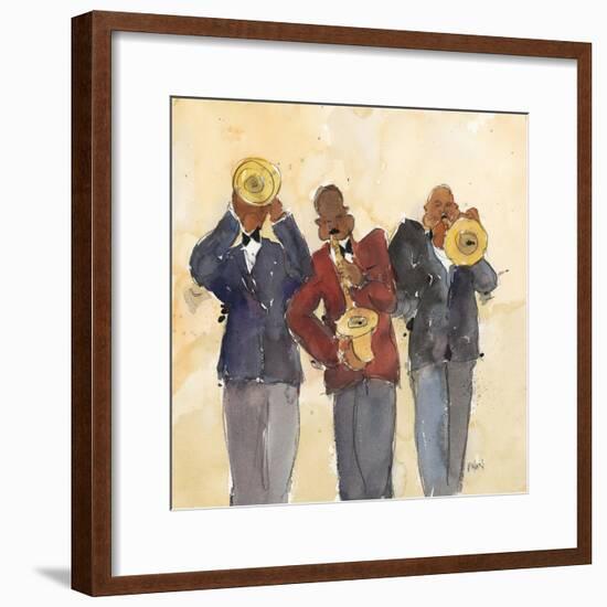 Jazz Trio I-Samuel Dixon-Framed Art Print