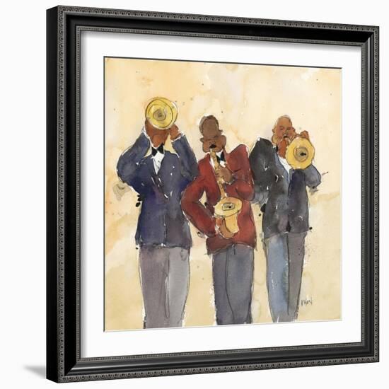 Jazz Trio I-Samuel Dixon-Framed Art Print