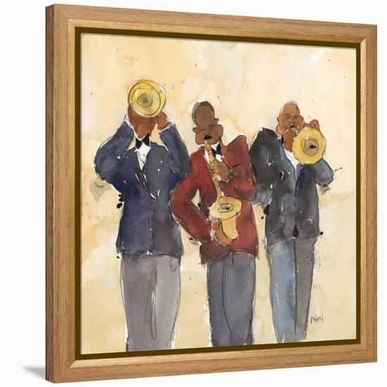 Jazz Trio I-Samuel Dixon-Framed Stretched Canvas