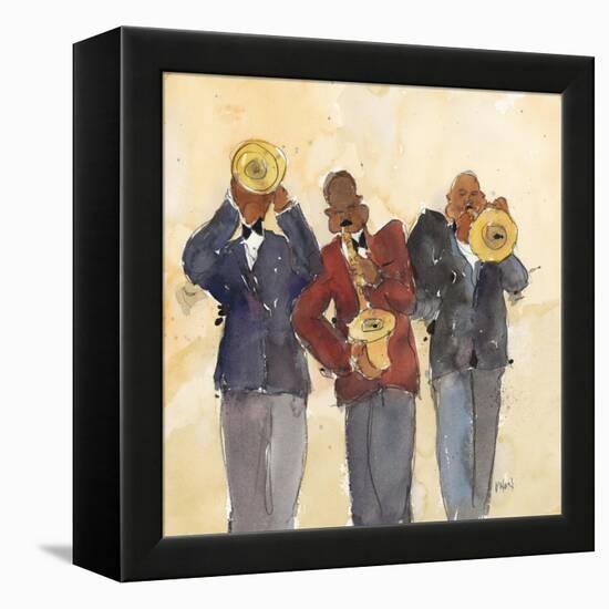 Jazz Trio I-Samuel Dixon-Framed Stretched Canvas