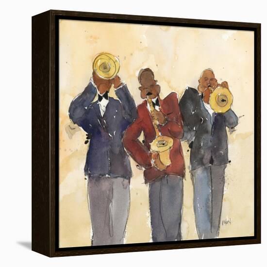 Jazz Trio I-Samuel Dixon-Framed Stretched Canvas