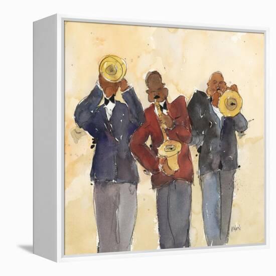 Jazz Trio I-Samuel Dixon-Framed Stretched Canvas