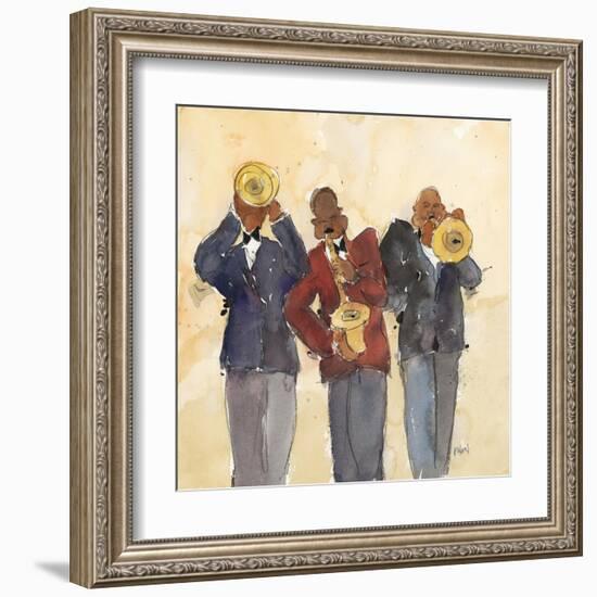 Jazz Trio I-Samuel Dixon-Framed Art Print