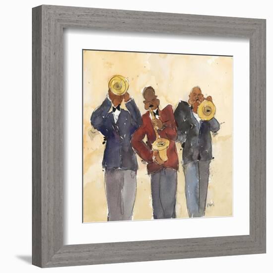 Jazz Trio I-Samuel Dixon-Framed Art Print