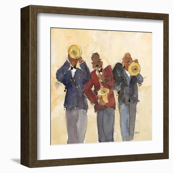 Jazz Trio I-Samuel Dixon-Framed Art Print