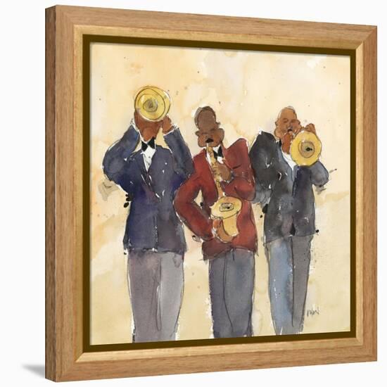 Jazz Trio I-Samuel Dixon-Framed Stretched Canvas