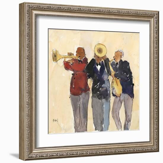 Jazz Trio II-Samuel Dixon-Framed Art Print