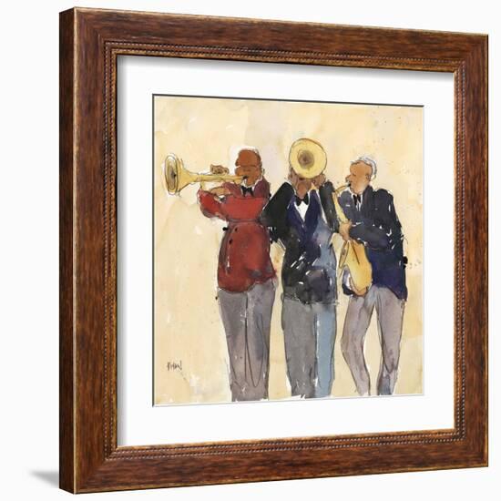 Jazz Trio II-Samuel Dixon-Framed Art Print