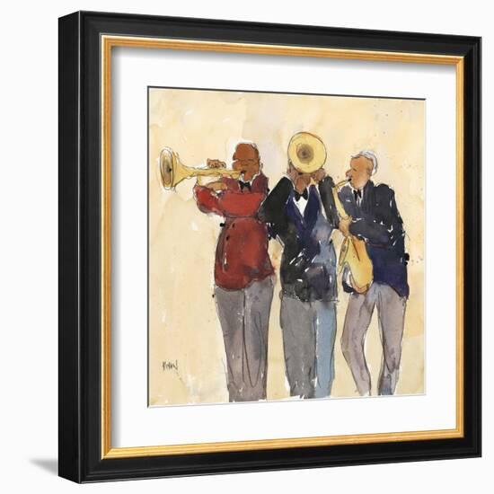 Jazz Trio II-Samuel Dixon-Framed Art Print