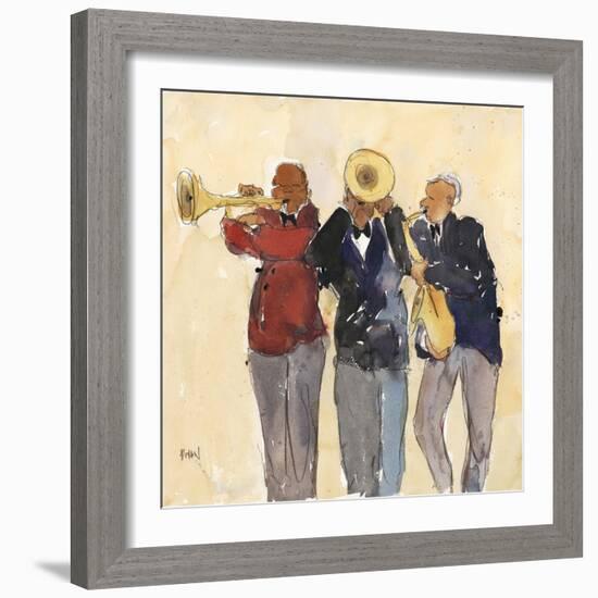 Jazz Trio II-Samuel Dixon-Framed Art Print