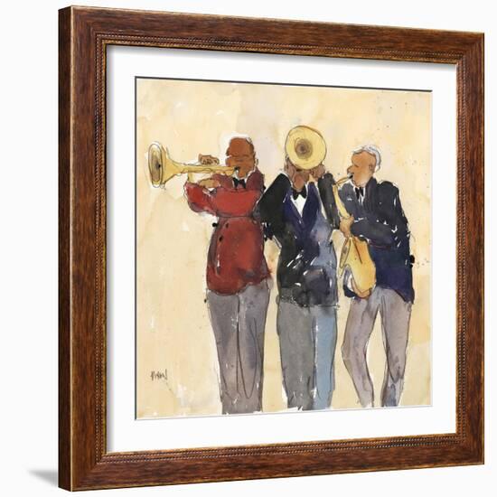 Jazz Trio II-Samuel Dixon-Framed Art Print