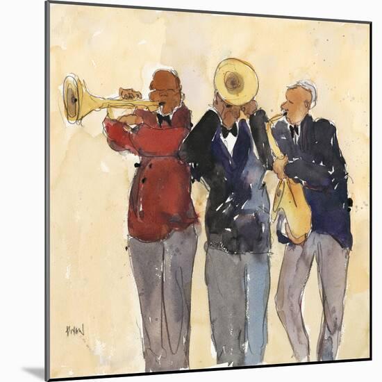 Jazz Trio II-Samuel Dixon-Mounted Art Print