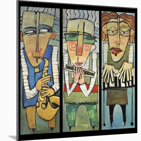 Jazz Trio-Tim Nyberg-Mounted Giclee Print