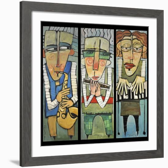 Jazz Trio-Tim Nyberg-Framed Giclee Print