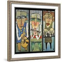 Jazz Trio-Tim Nyberg-Framed Giclee Print