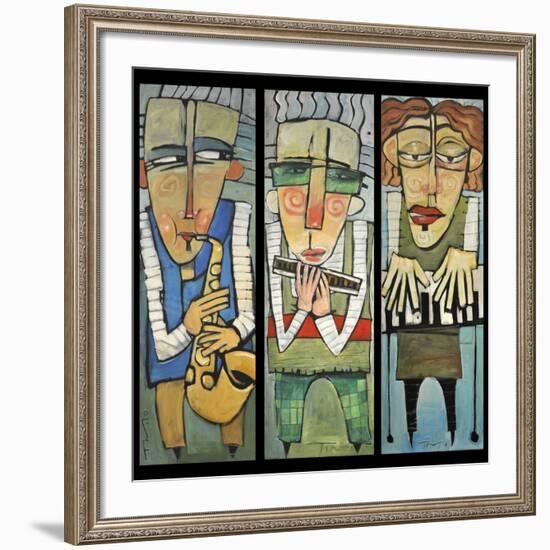 Jazz Trio-Tim Nyberg-Framed Giclee Print