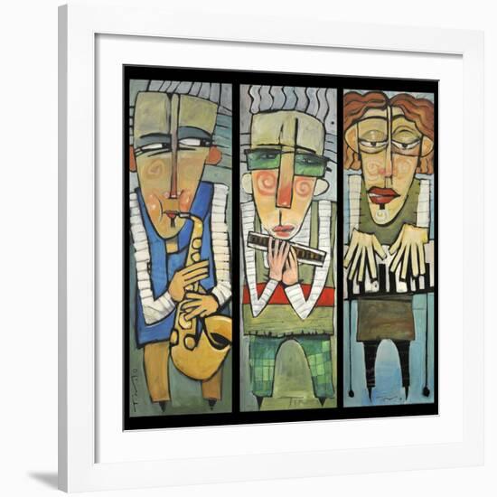 Jazz Trio-Tim Nyberg-Framed Giclee Print