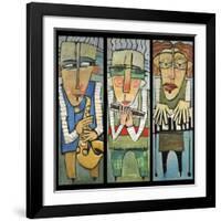 Jazz Trio-Tim Nyberg-Framed Giclee Print