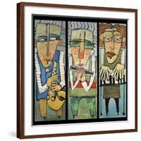 Jazz Trio-Tim Nyberg-Framed Giclee Print