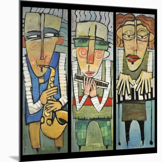 Jazz Trio-Tim Nyberg-Mounted Giclee Print