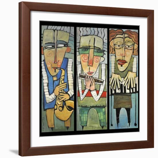 Jazz Trio-Tim Nyberg-Framed Giclee Print