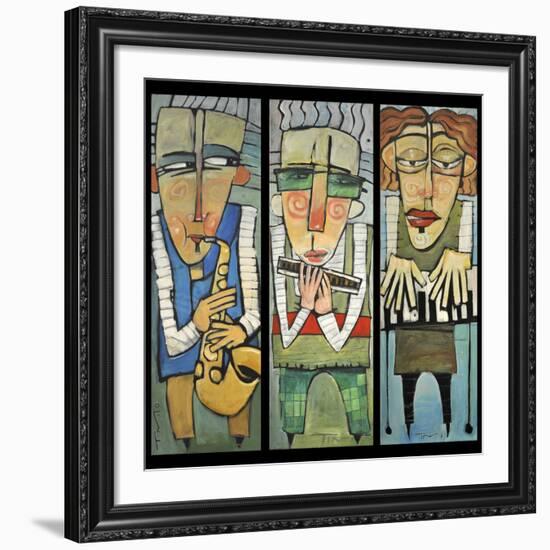 Jazz Trio-Tim Nyberg-Framed Giclee Print