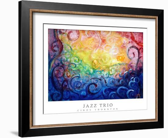 Jazz Trio-Cindy Thornton-Framed Art Print