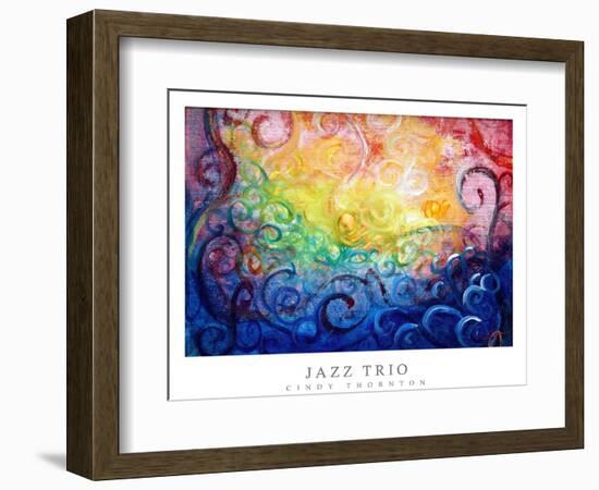 Jazz Trio-Cindy Thornton-Framed Art Print