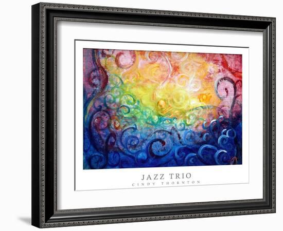 Jazz Trio-Cindy Thornton-Framed Art Print