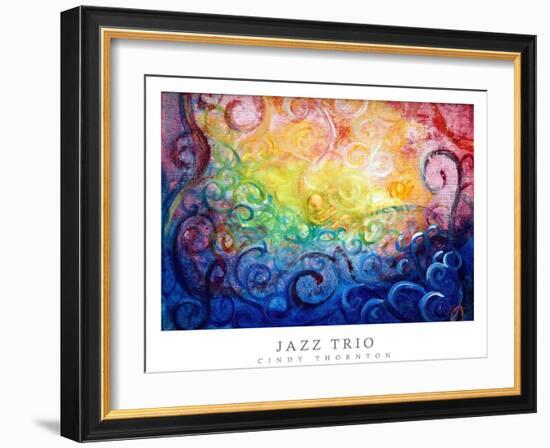 Jazz Trio-Cindy Thornton-Framed Art Print