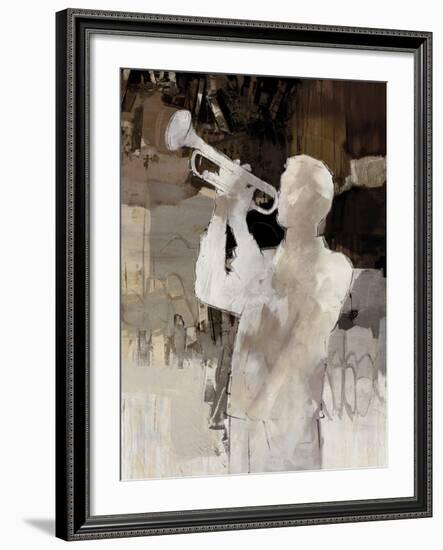 Jazz Trumpet-Mark Chandon-Framed Giclee Print