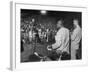 Jazz Trumpeter Louis Armstrong During a Performance-Gordon Parks-Framed Premium Photographic Print