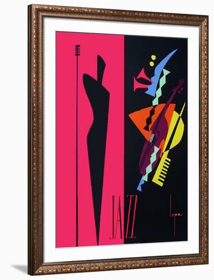 Jazz-Lepas-Framed Collectable Print