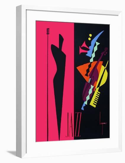 Jazz-Lepas-Framed Collectable Print