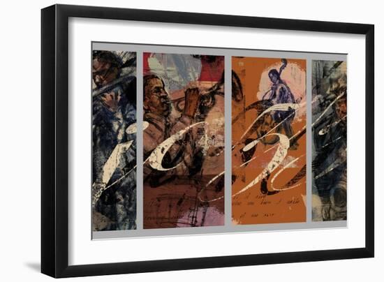 Jazz-Eric Yang-Framed Art Print