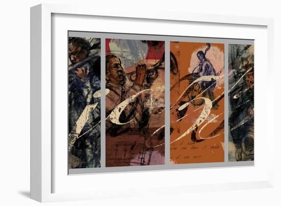 Jazz-Eric Yang-Framed Art Print