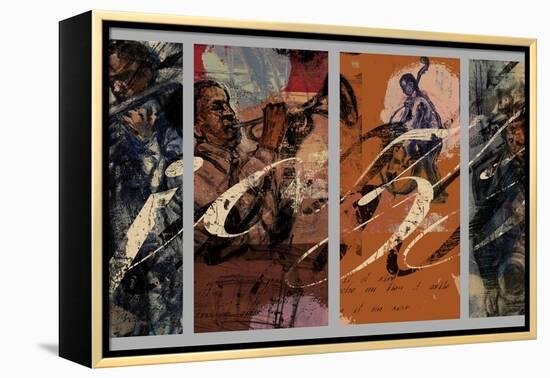 Jazz-Eric Yang-Framed Stretched Canvas