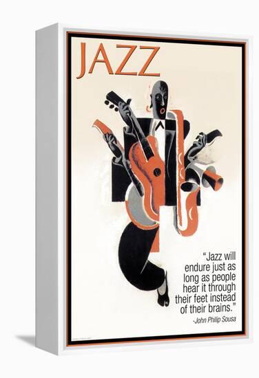 Jazz-null-Framed Stretched Canvas