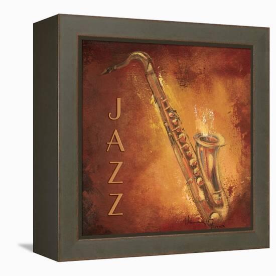 Jazz-Hakimipour-ritter-Framed Stretched Canvas