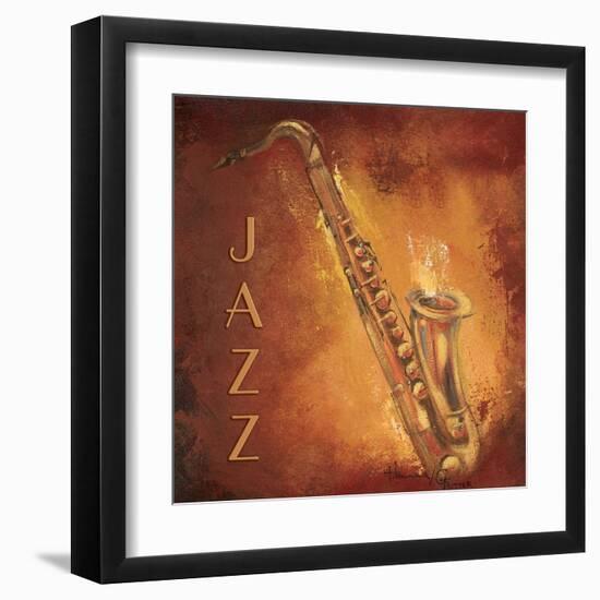 Jazz-Hakimipour-ritter-Framed Art Print