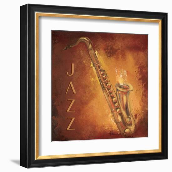 Jazz-Hakimipour-ritter-Framed Art Print