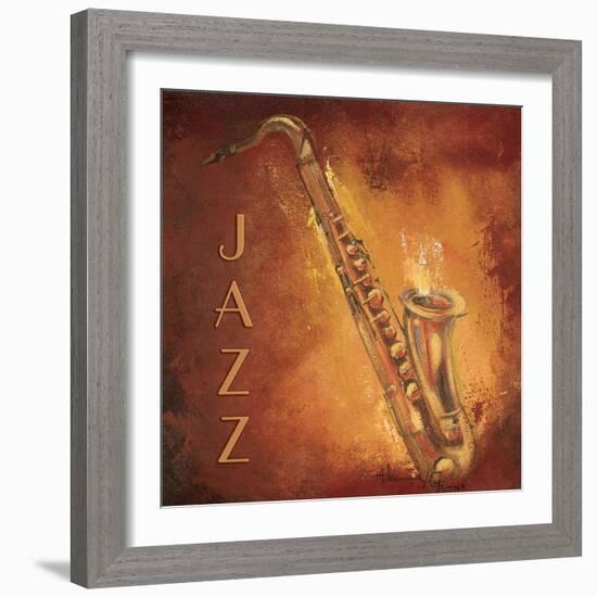 Jazz-Hakimipour-ritter-Framed Art Print