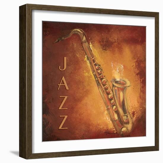 Jazz-Hakimipour-ritter-Framed Art Print