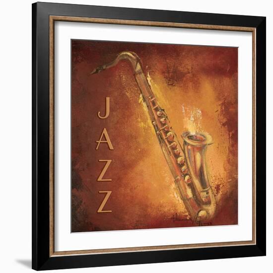 Jazz-Hakimipour-ritter-Framed Art Print