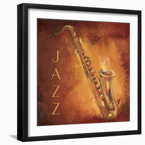 Jazz-Hakimipour-ritter-Framed Art Print