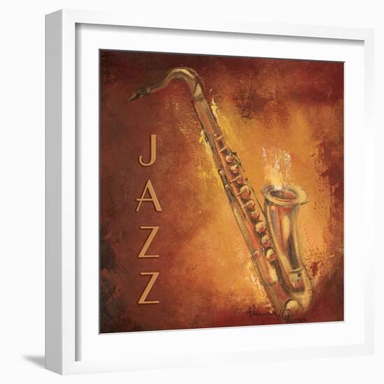 Jazz-Hakimipour-ritter-Framed Art Print