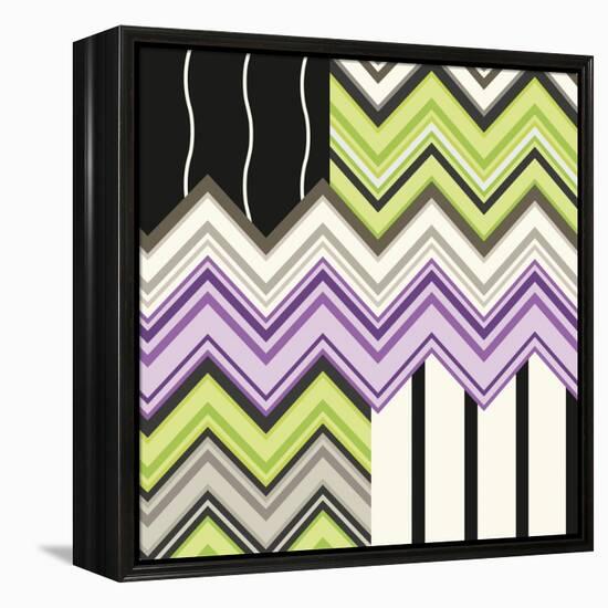 Jazzed 1-Janelle Kroner-Framed Stretched Canvas